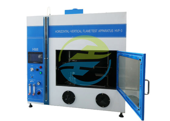Harga bagus Metode pengujian pembakaran horisontal dan vertikal Peralatan pengujian peradangan dengan tekanan gas 0,1MPa on line