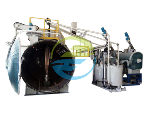 Good price Transformer Static Mixing Vacuum Casting Equipment HJ-VTE003 Peralatan pengujian vakum on line