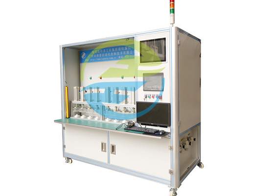 Good price Waktu Siklus Produksi ≥500 pcs/h Peralatan Uji Kebocoran Helium Komponen Keramik Multistasi on line