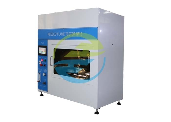 PLC Control Needle Flame Test Chamber 4mm Coper Block